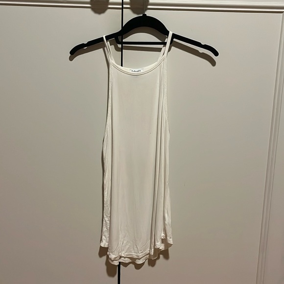 Splendid Ribbed Tank Splendid | Tops | Splendid Rib Knit White Tank | Poshmark